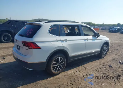 2021 Volkswagen Tiguan 2.0T Se/2.0T Se R-Line Black/2.0T Sel из США, поврежденный, VIN 3VV2B7AX6MM050090
